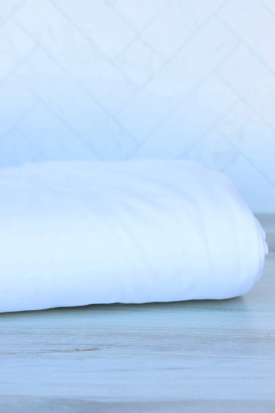 White Dana Cotton Modal Jersey Knit | Robert Kaufman