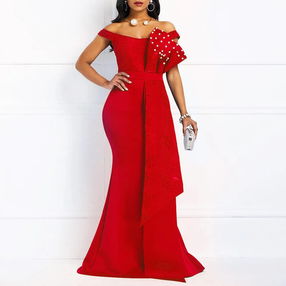 Women's Dresses, Banquet Evening Dress, Bridesmaid Dress