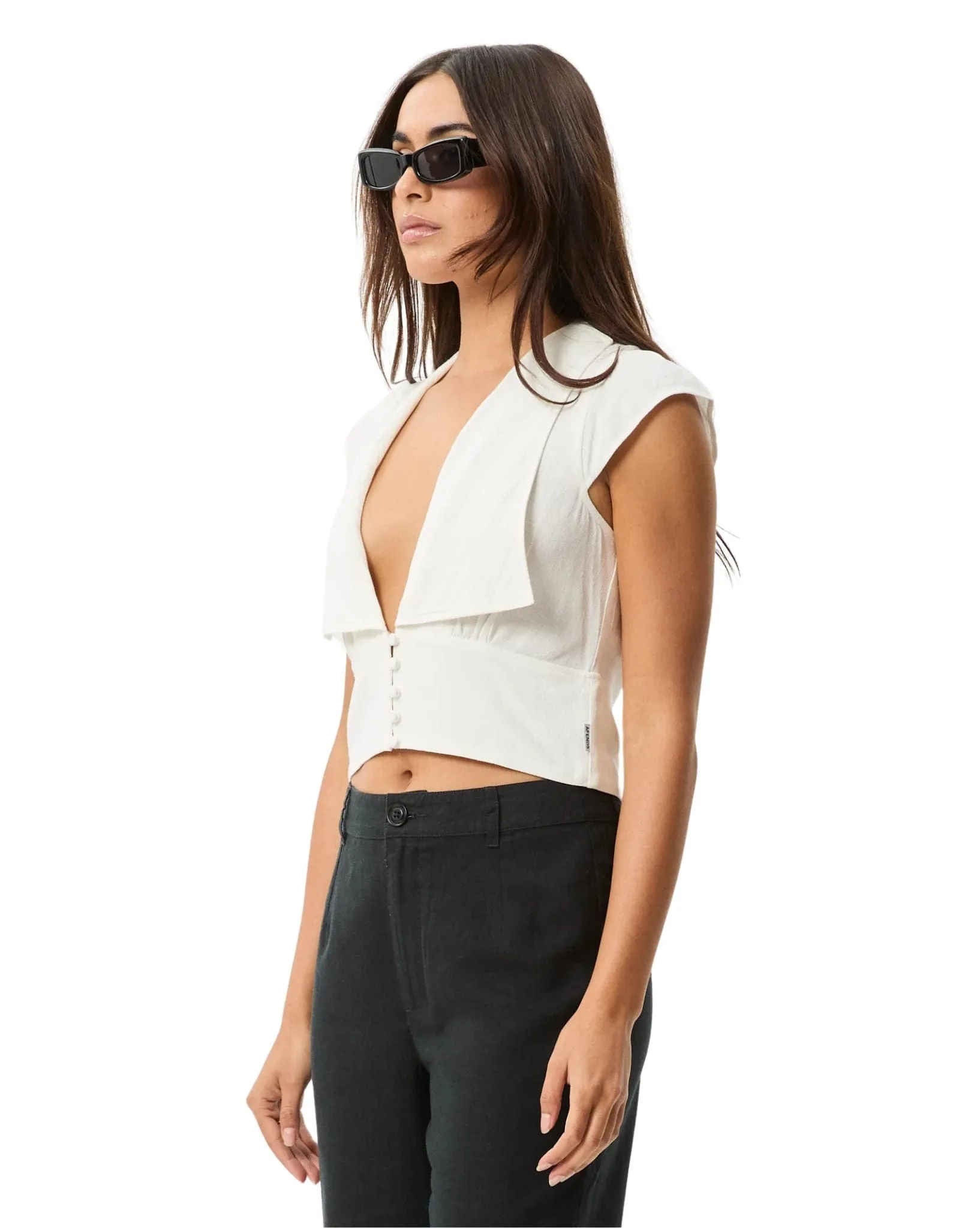 Womens Twila Button Up Top